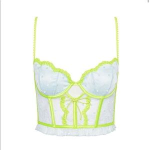 For Love and Lemons Neon Dottie Bustier